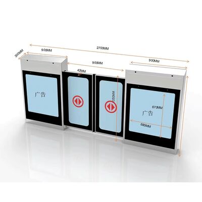 Bom preço Altura de 1,5 m a 3 m portas de tela de plataforma Superfície montada Entrega de perímetro de segurança Controle de acesso para zonas industriais on-line