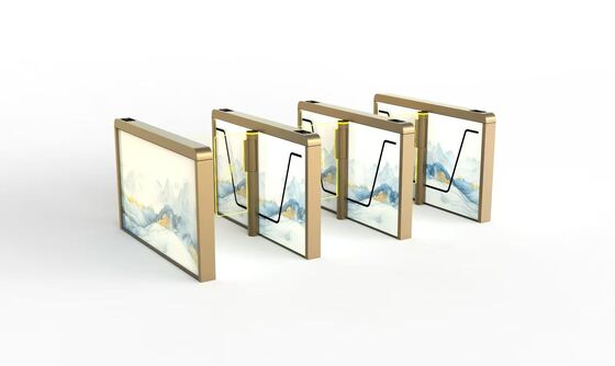 comprar Venda Imperdível Catraca Speed Gate de Aço Inoxidável 304 Alta Velocidade 0,2s Motor Servo de Baixo Ruído Controle de Acesso online manufacture