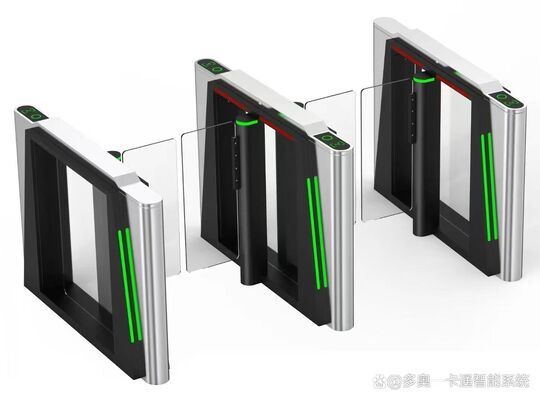 comprar Sistema de Controle de Acesso de Segurança de Cartão RFID Porta de Velocidade Automática Turnstile Barreira de Balanço Cinza Cor online manufacture
