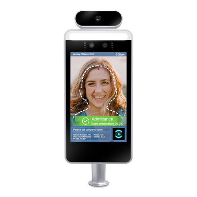 comprar FCC Distância 150cm 8 polegadas de reconhecimento facial termômetro infravermelho online manufacture