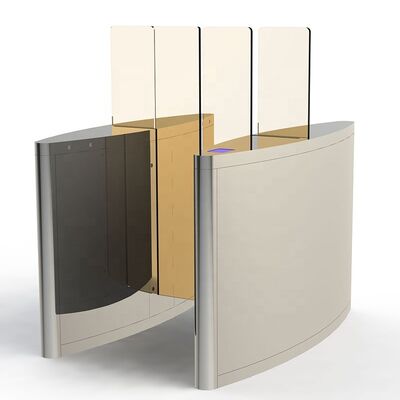 comprar Portão de acesso automático deslizante SUS316 de altura total para pedestres online manufacture