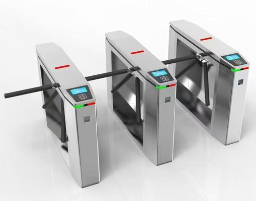 Bom preço Portão de torneira de três braços de aço inoxidável para entrada de estações de transporte público on-line