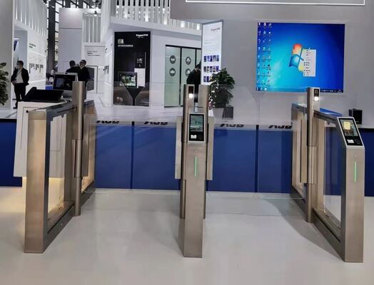 Bom preço Turnstile de porta de velocidade personalizável que oferece métodos de autenticação múltiplos que aumentam a segurança nas instituições financeiras on-line