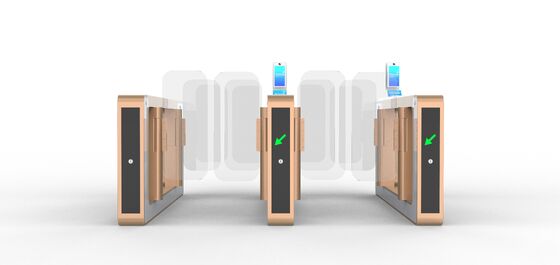 Bom preço High End  AB Swing Turnstile Gate With High Safe Level Full Height Turnstile on-line