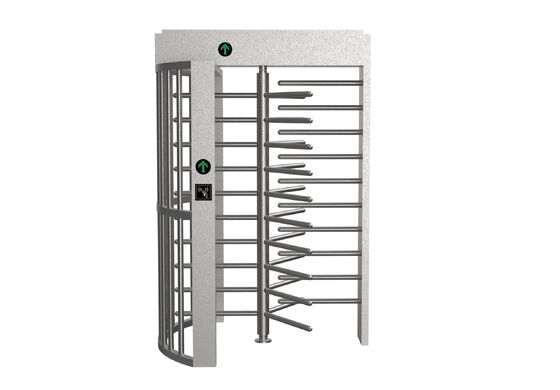 Bom preço Turnstiles de altura total de linha única de aço inoxidável 304 concebidos para canteiros de obras on-line