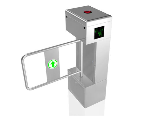 Bom preço Biométrico de aço inoxidável 800mm 30W Swing Barrier Turnstile on-line