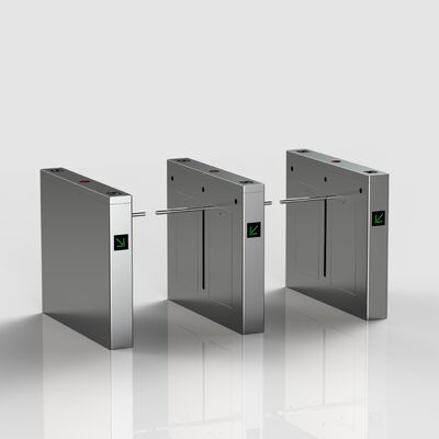 Bom preço 304 aço inoxidável 24V Full Automatic Drop Arm Turnstile on-line