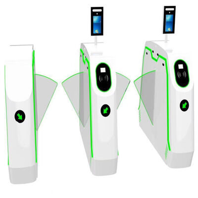 Bom preço 650 mm largura de passagem Flap Barriera Turnstile para estação de metrô on-line