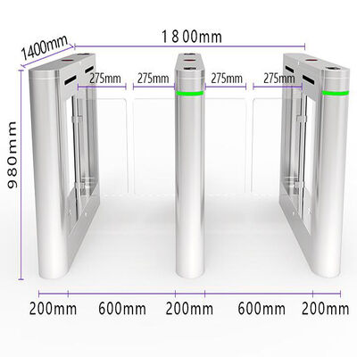 Bom preço 600 mm Faixa AC220V Barreira de balanço bidirecional on-line