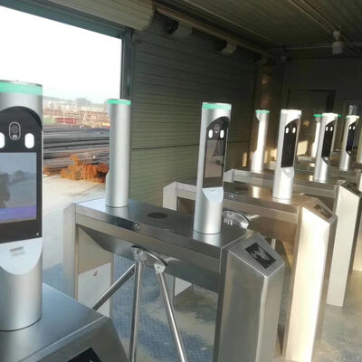 Bom preço Porta pedestre do torniquete do tripé SUS304 para o controle de acesso on-line