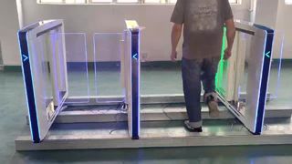 Controle de acesso de alto volume do torniquete da porta de velocidade